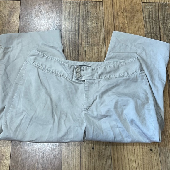 Beige Capri Dress Pants - Picture 1 of 3